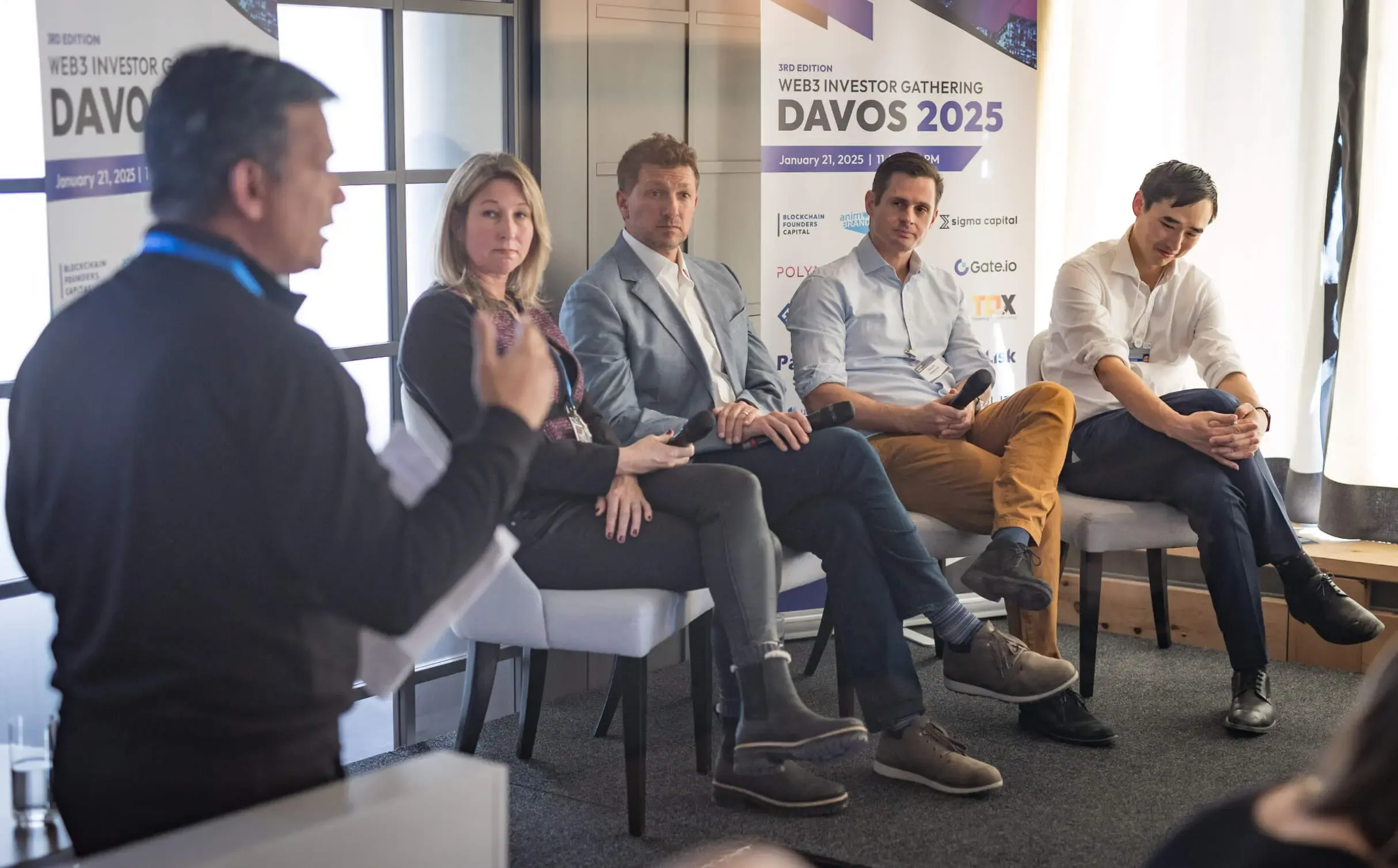 Davos panel discussion “Blockchain Infrastructure and Stablecoins for Institutional DeFi