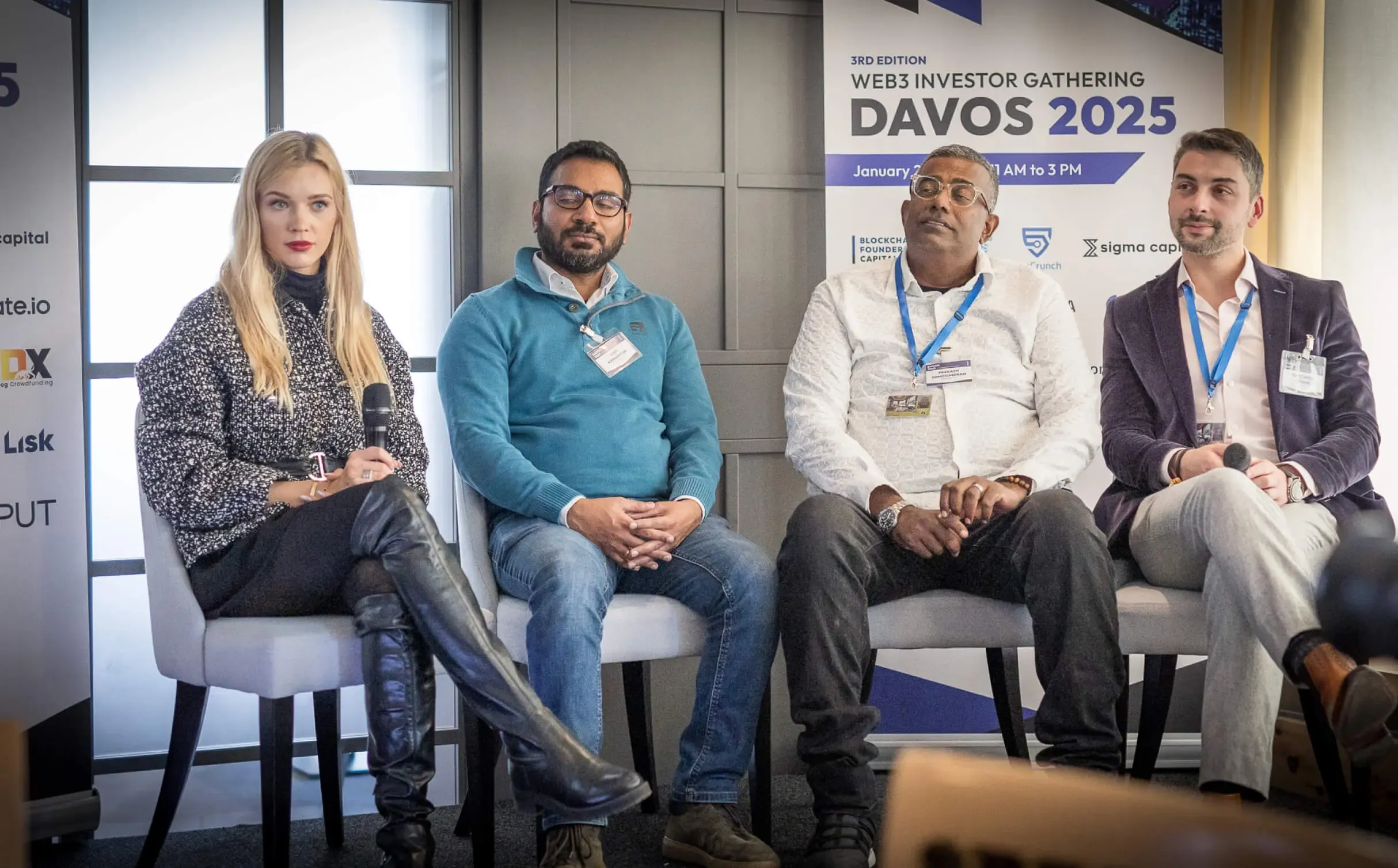 Davos panel discussion “Blockchain Infrastructure and Stablecoins for Institutional DeFi”