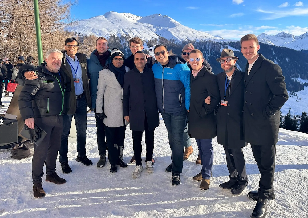 with friends from Cypher Capital, ELEET Games and Woodstock Fund