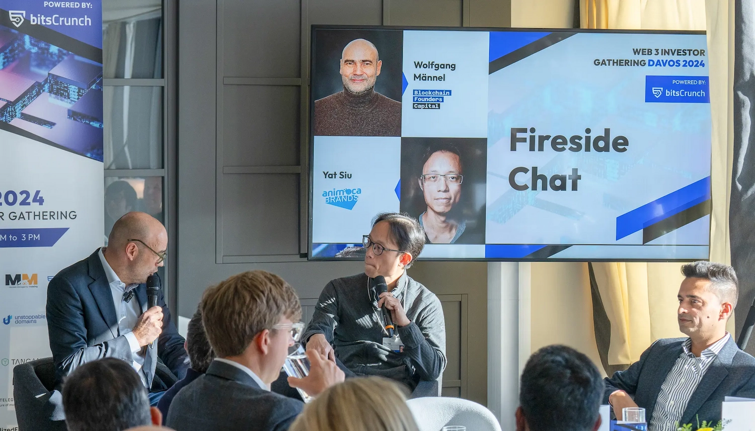 Fireside Chat with Yat Siu, Co-Founder of Animoca Brands at our Davos 2024 Event