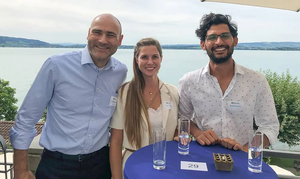with Rohit Bohara, CTO of asvin and Julia Schauer