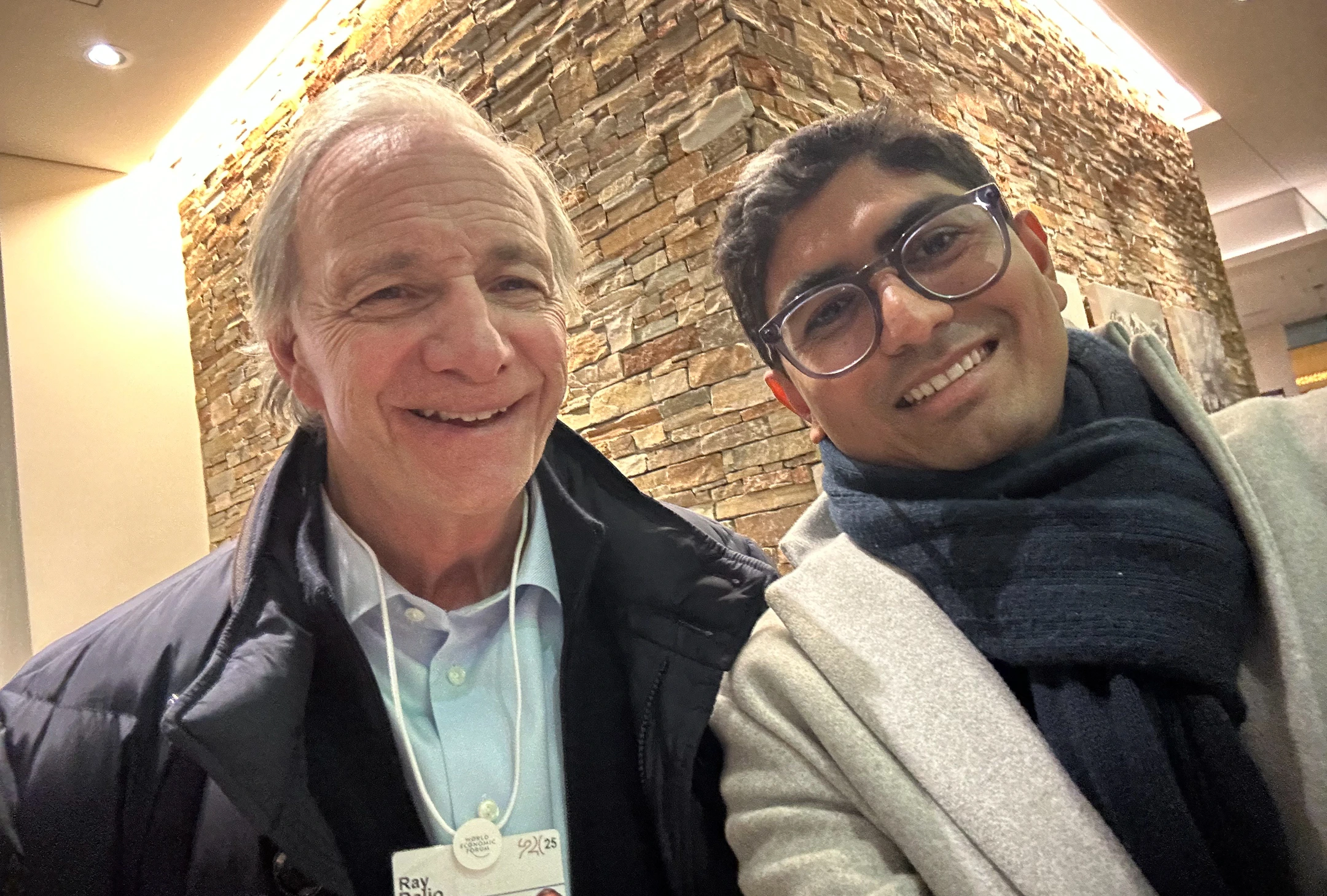 with Ray Dalio, Founder of Bridgewater Associates