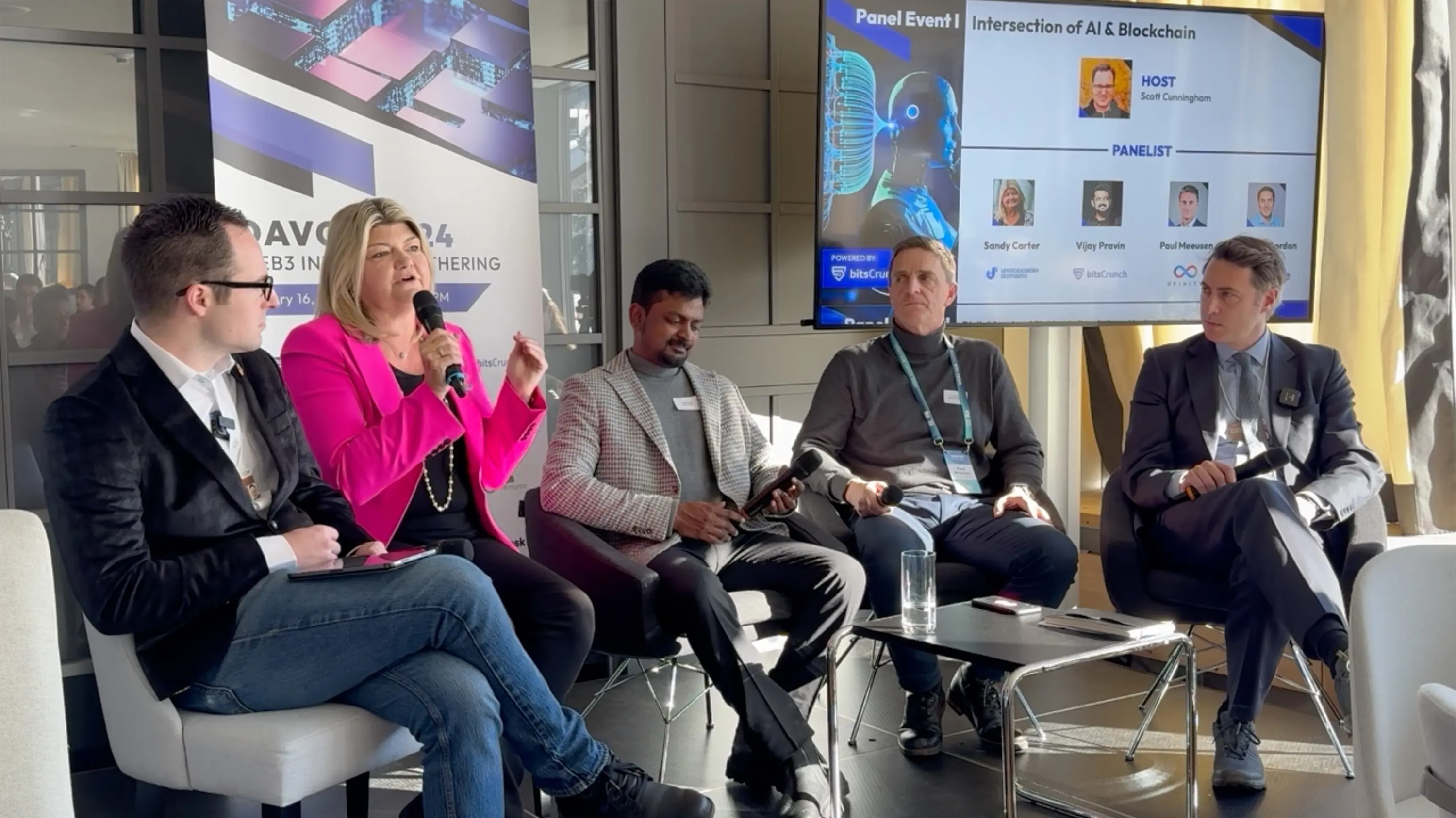 Davos 2024 Expert Panel on the "Intersection of AI & Blockchain"