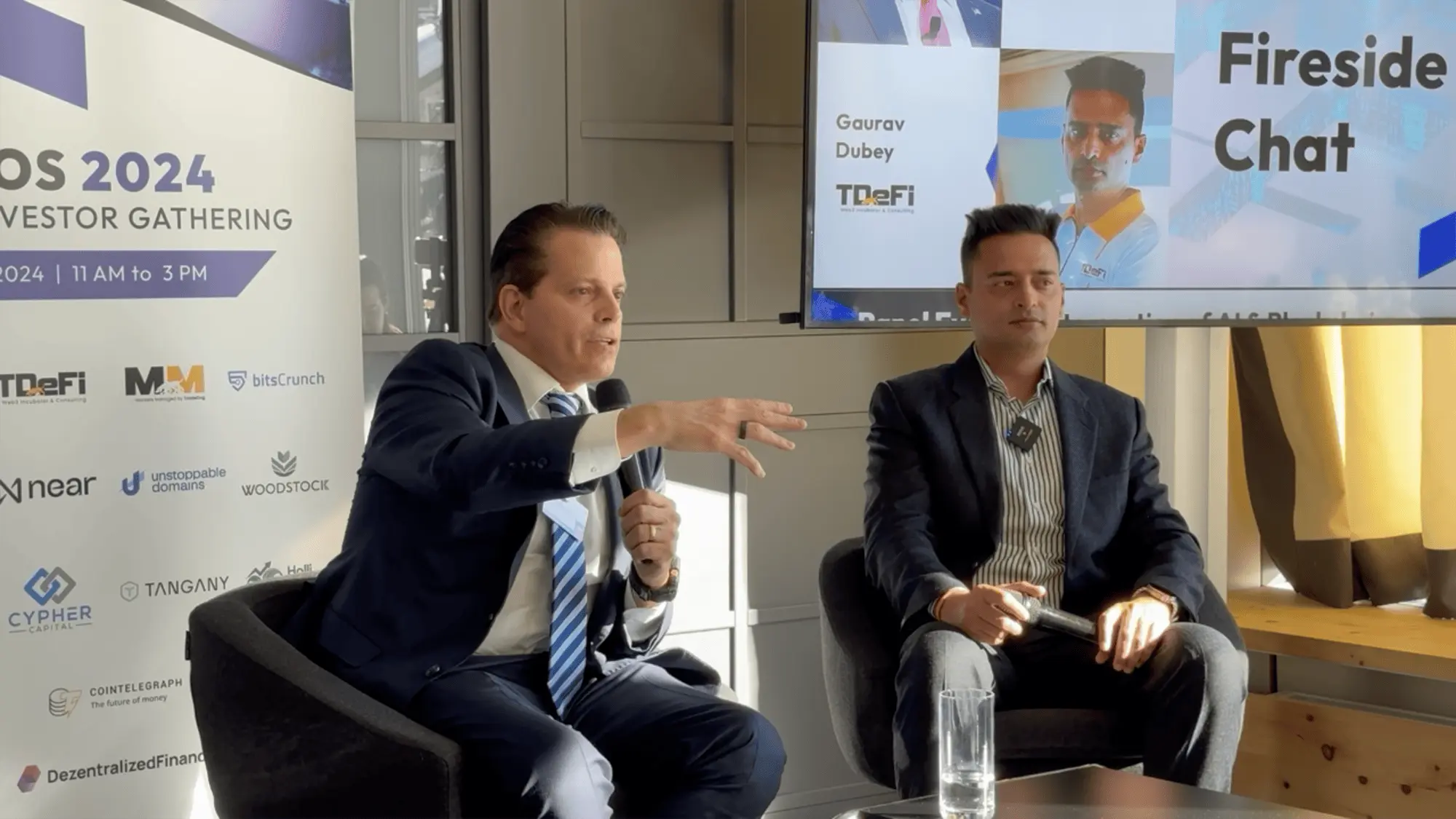 Fireside Chat with Anthony Scaramucci at the Davos 2024 Web3 Investor Gathering