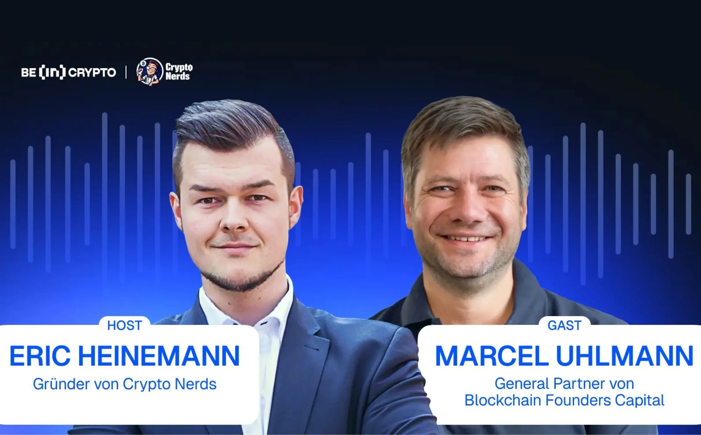 Crypto Beginners Podcast by Eric Heinemann from Crypto Nerds with Marcello about "Banks, Uniswap and his DeFi journey"