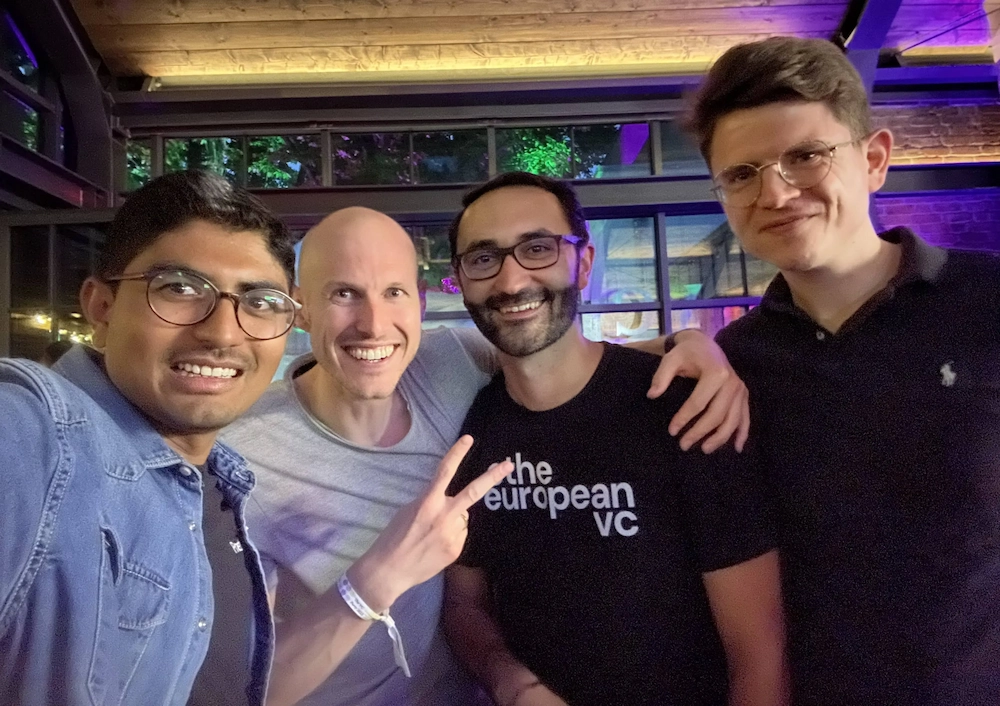 with David Cruz e Silva and Andreas Munk Holm, co-founders of The European VC