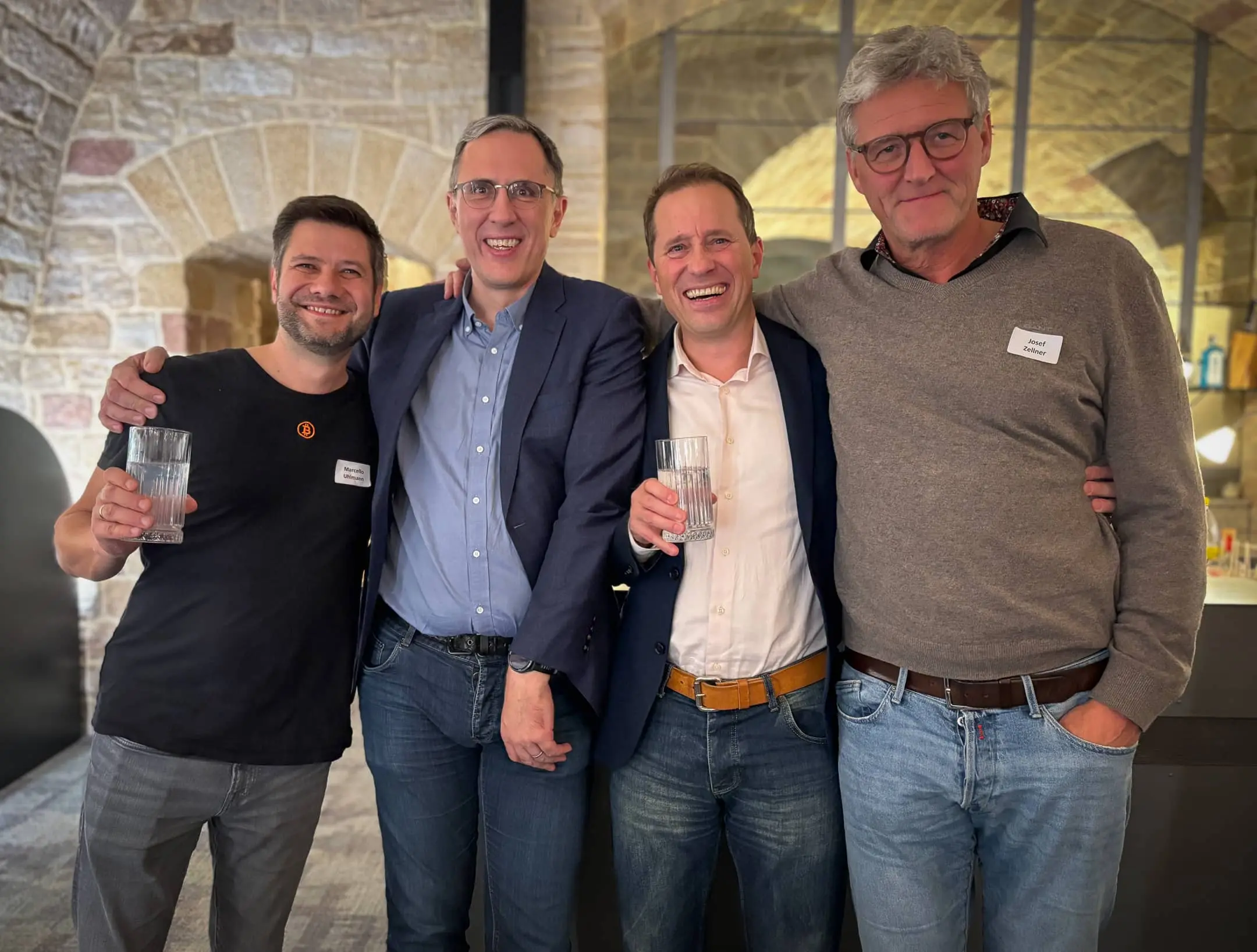 with Daniel Kirchert, Mirko Wormuth and Josef Zellner