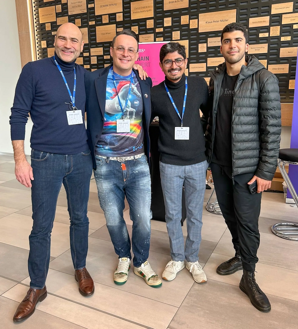 with Sergej Kunz, Co-Founder of 1inch in Frankfurt