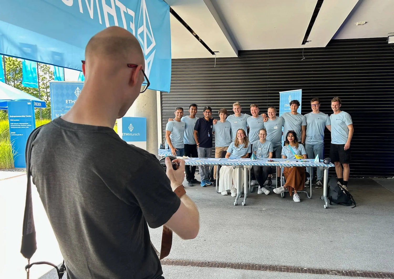 The ETH Munich organization team