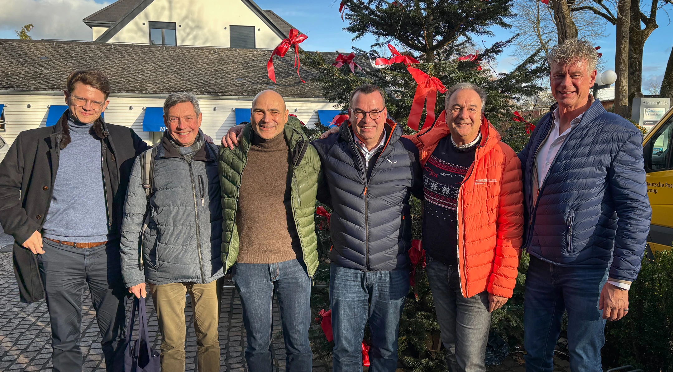 with Peter Cullom, Peter Kleinschmidt, Harald Zapp and Burkhard Bonsels