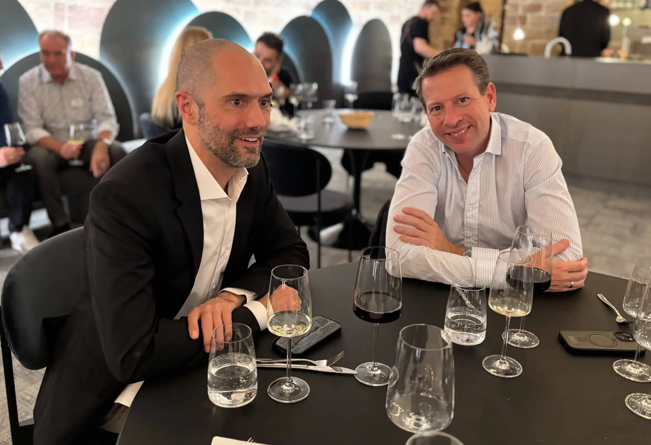 with Stefan Kirsch, Bergos