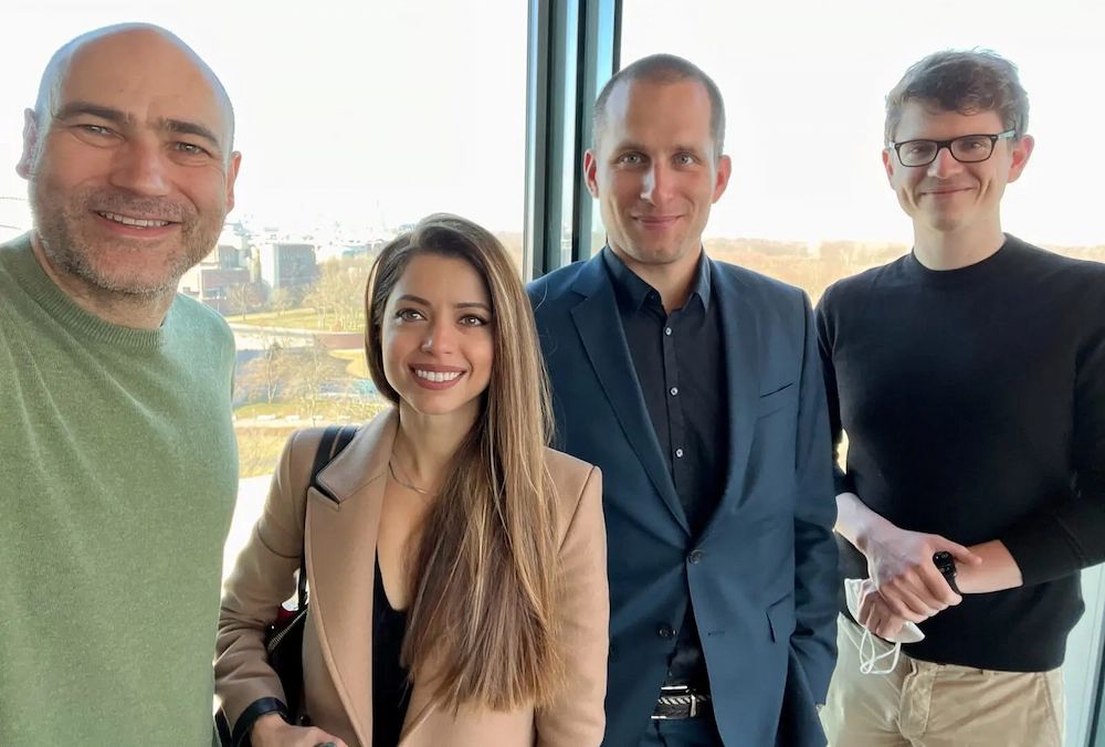 with Adriana Taseva, COO of AdHash and Martin Stoev, CEO of AdHash