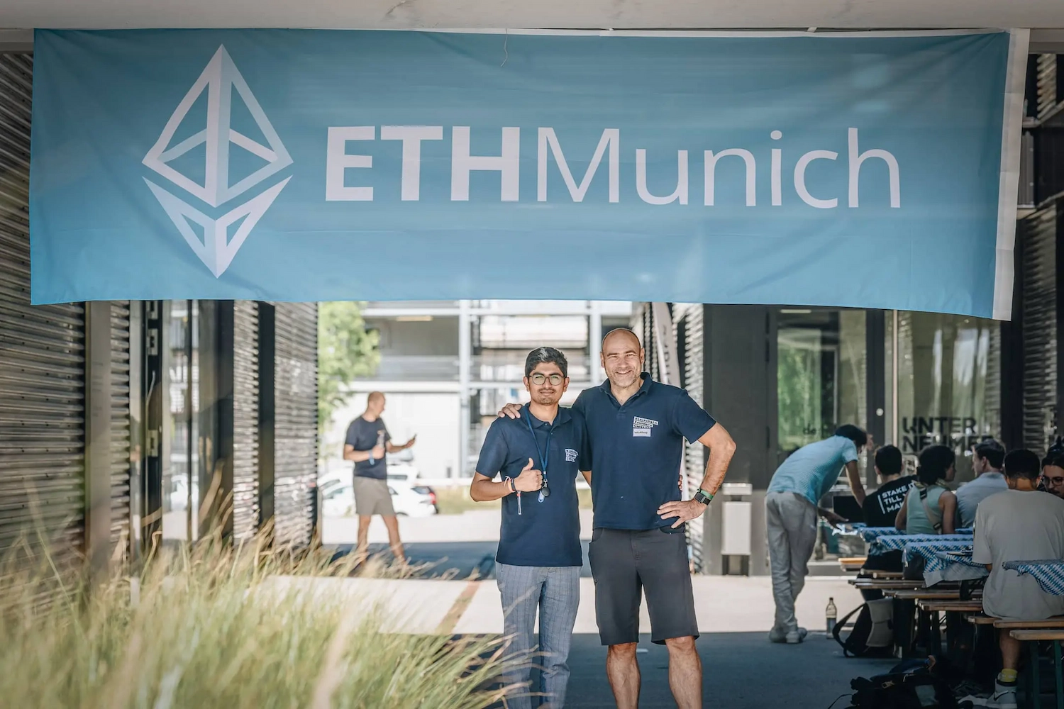 Sagar and Wolfgang at the ETH Munich 2023