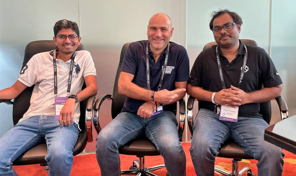 with Ravindra Kumar, Founder of Frontier and Self Chain