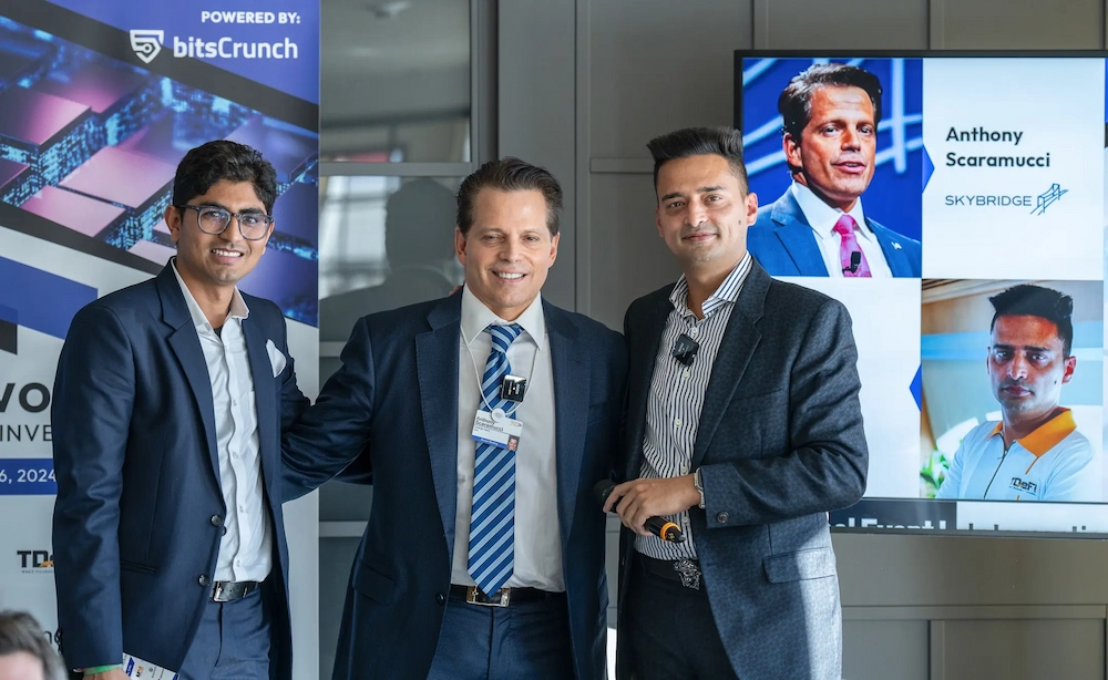 Fireside Chat with Anthony Scaramucci and Gaurav Dubey at our Davos 2024 Event