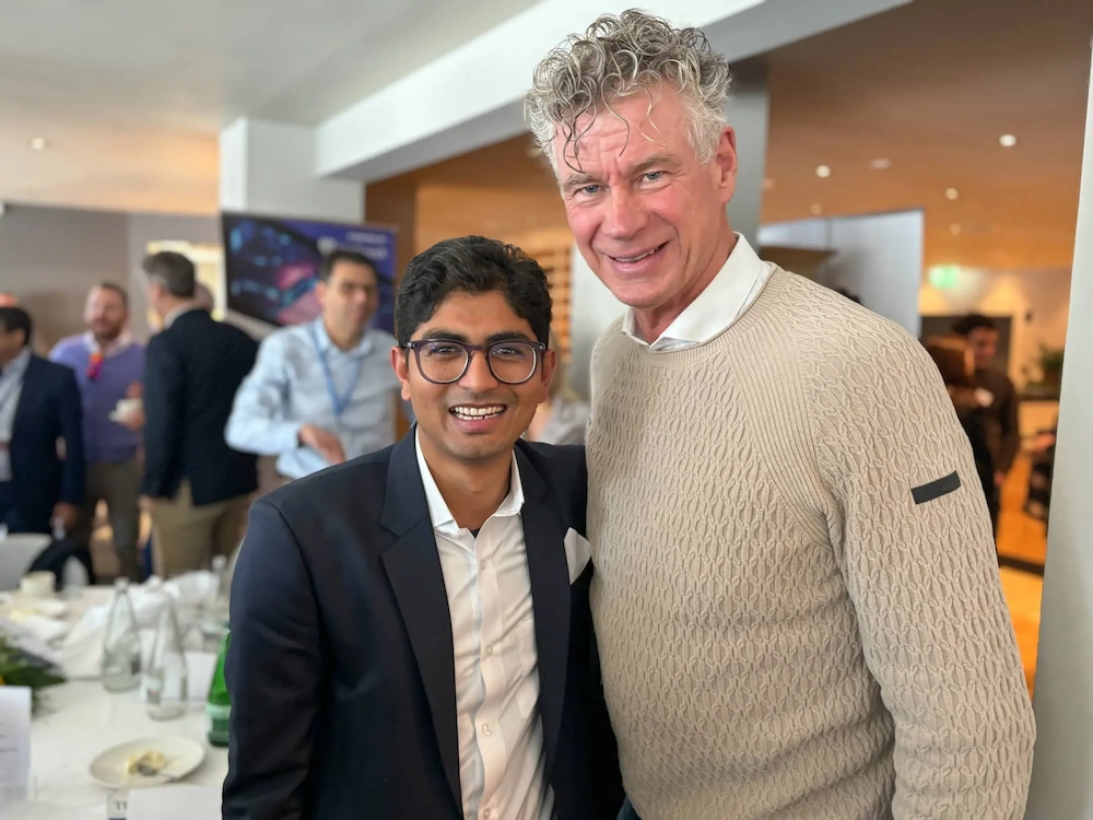 with Burkhard Bonsels, ex-Quadriga Co-MD at Davos Web3 Investor Gathering