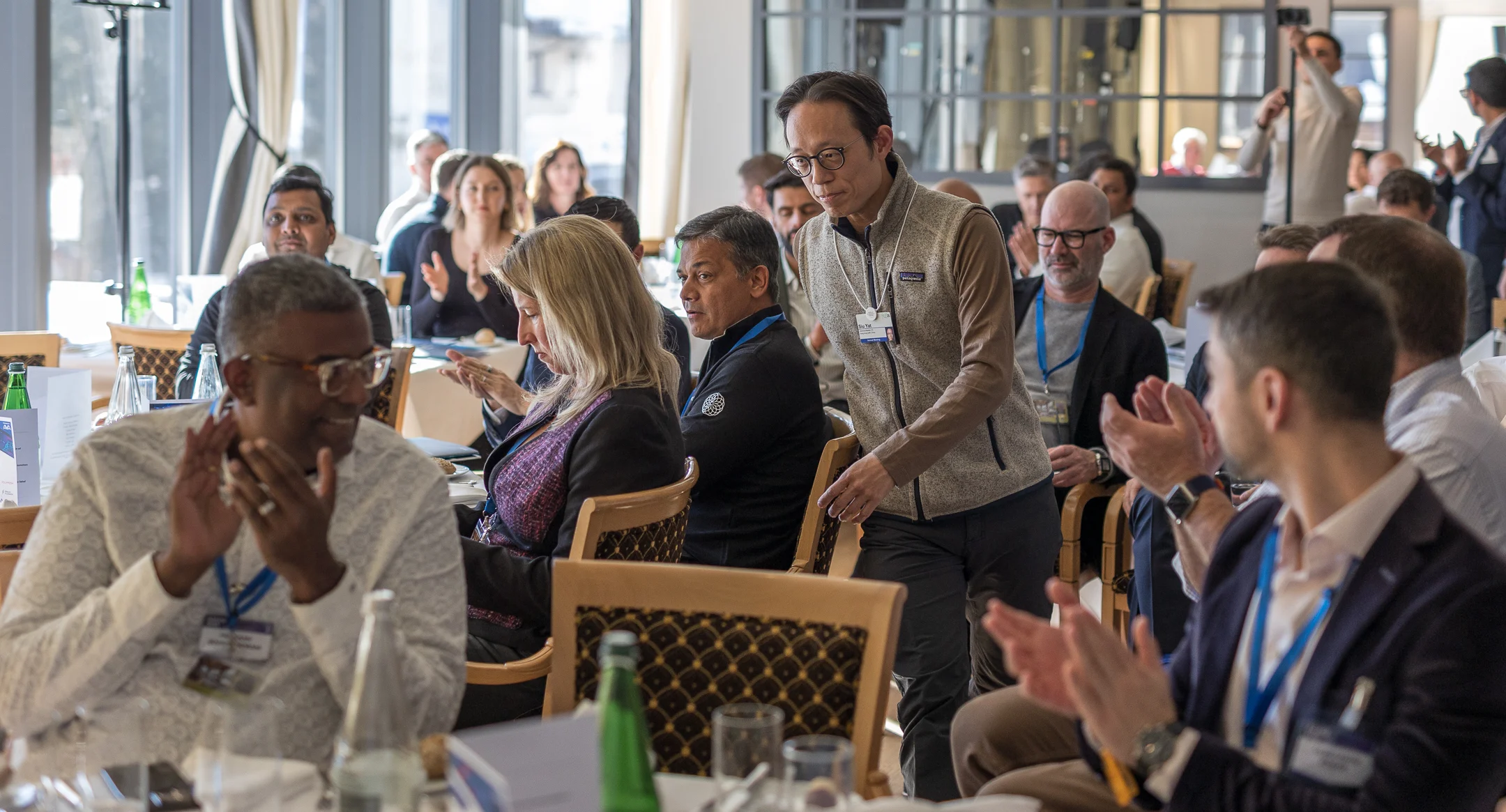 with Yat Siu at our Web3 Investor Gathering Davos 2025 Event