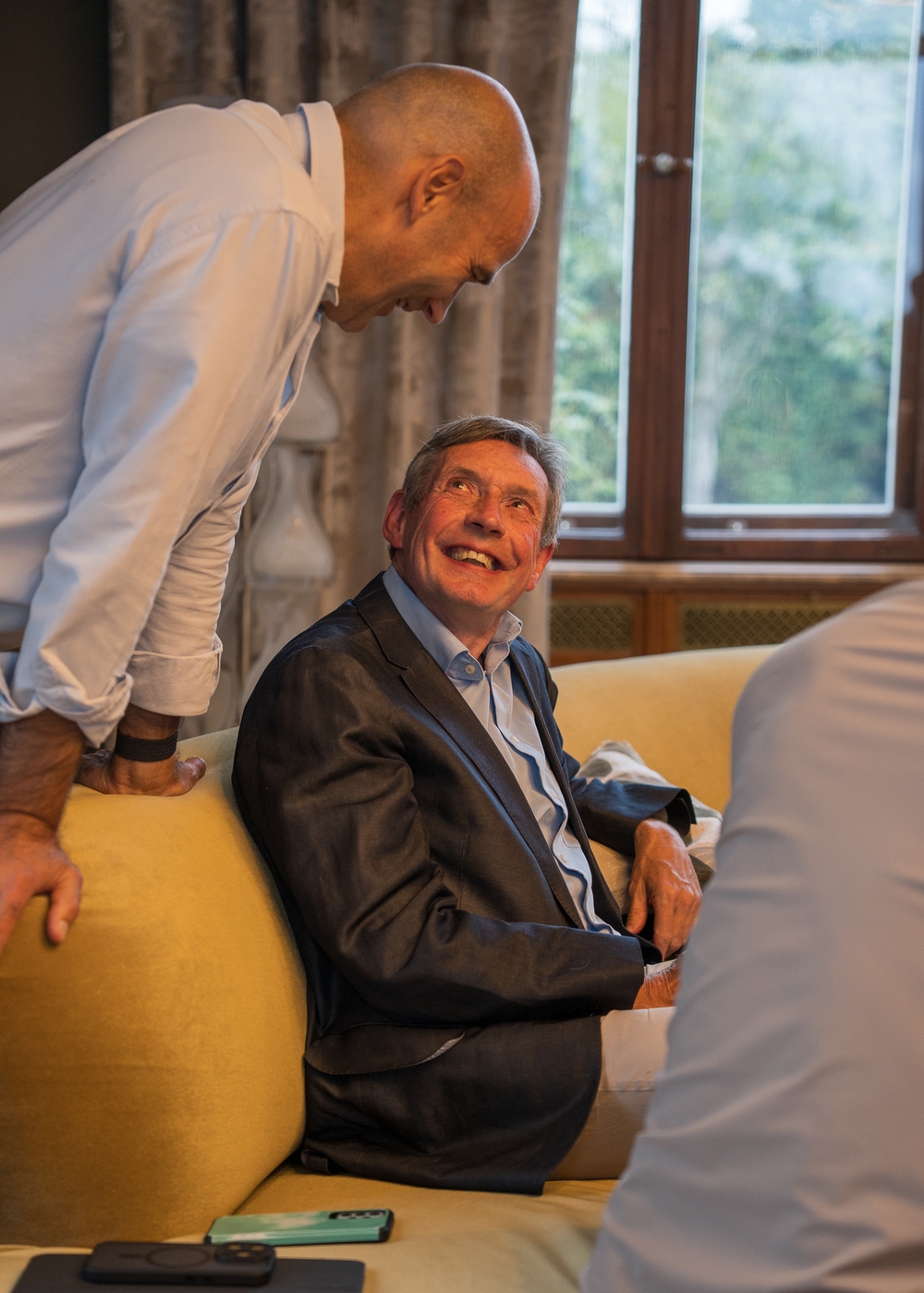 with Peter Cullom at Dinner & Wine