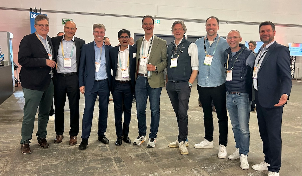 with venture capital friends at the HTGF Family Day 2025 in Berlin