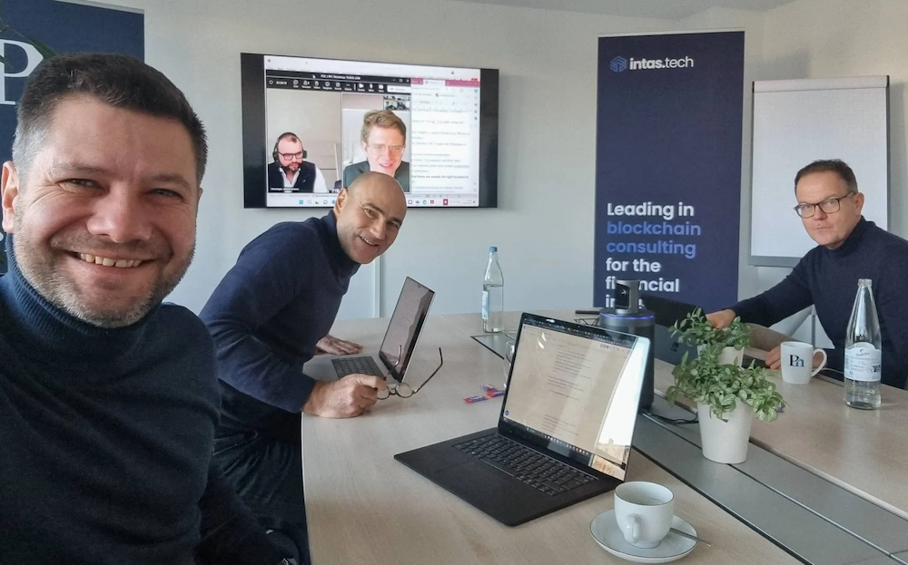 with Johann Hainzinger and Volker Braunberger, Funds on Chain
